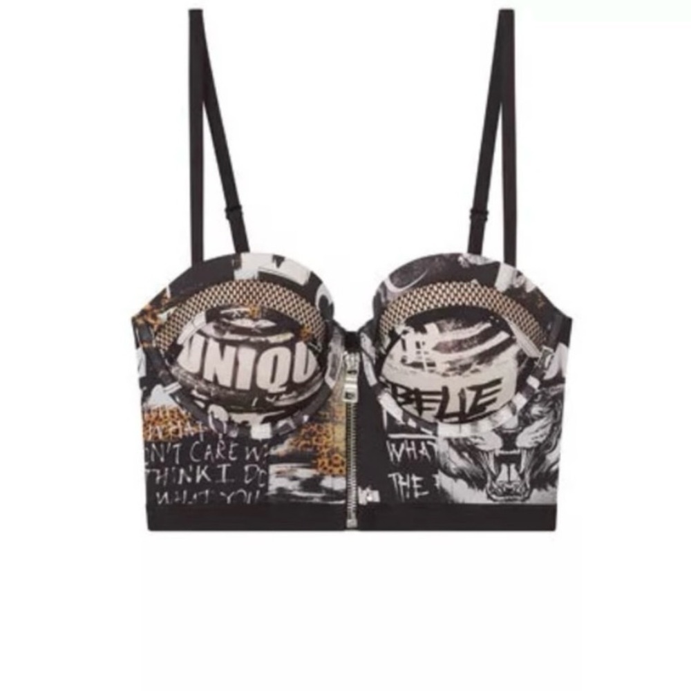 NWOT Balmain x Victoria Secret collab bustier top